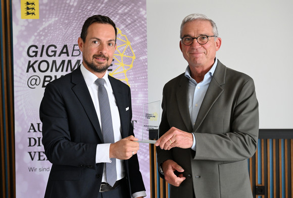 Verleihung Gigabitkommune@BW