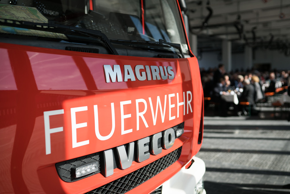 Einweihung der Feuerwache in Mannheim. Foto Andreas Henn 