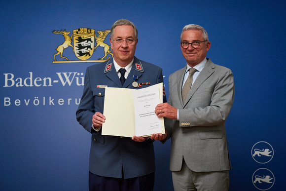 Verleihung des Bevölkerungsschutz Ehrenzeichen