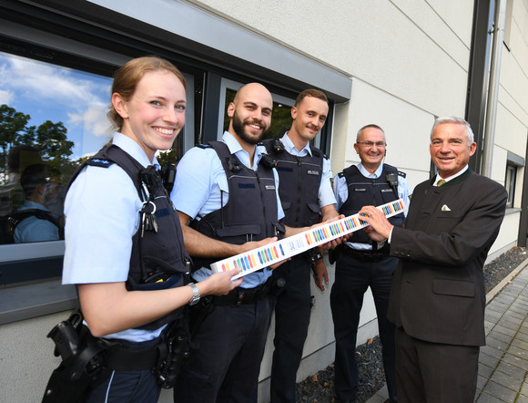 Innenminister Thomas Strobl auf dem Cannstatter Wasen