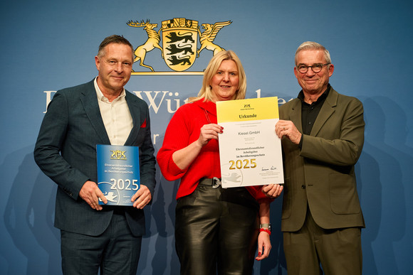 Feierstunde zur Auszeichnung ehrenamtsfreundlicher Arbeitgeber im Bevölkerungsschutz