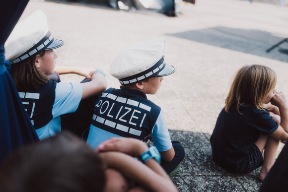 Kindertag der Polizei in Bruchsal