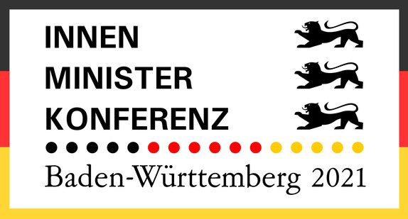 Logo der Innenministerkonferenz (IMK) 2021 mit Vorsitz von Baden-Württemberg.