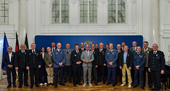 Verleihung des Bevölkerungsschutz Ehrenzeichen