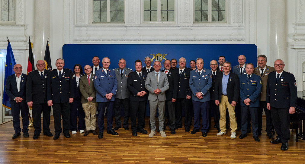 Verleihung des Bevölkerungsschutz Ehrenzeichen