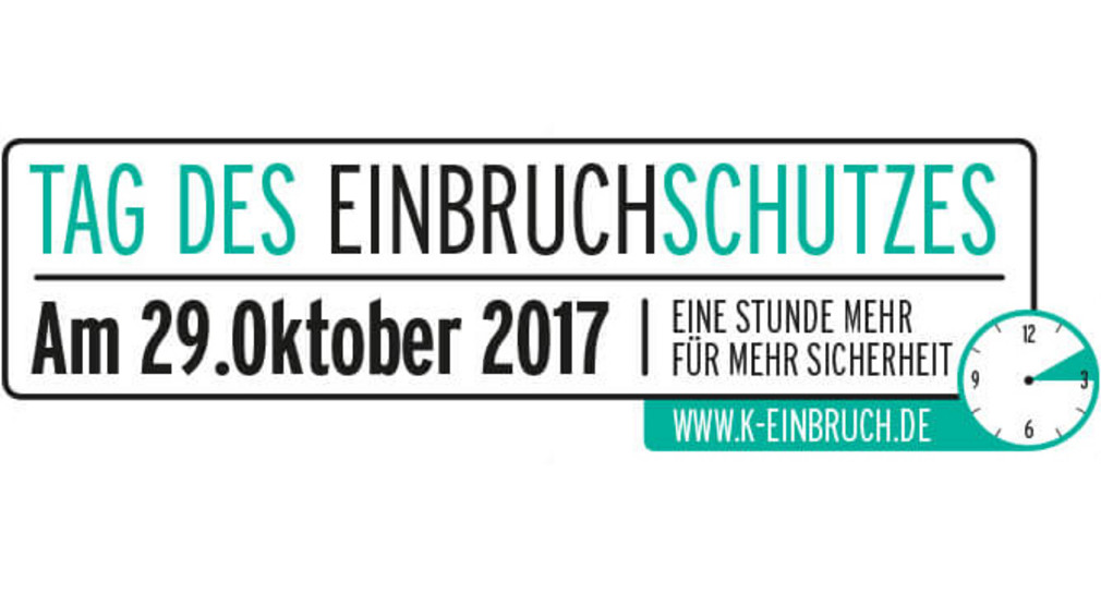 Logo Tag des Einbruchschutzes 2017
