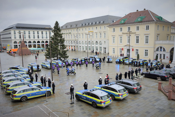 Gedenkminute für die getöteten Polizisten in Rheinland-Pfalz