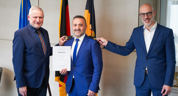 Ernennung Aşkin Bingöl Polizeivizepräsident im Polizeipräsidium Ulm