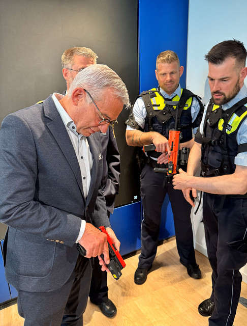 Vorstellung Lasergestützes Schießtrainingssystem für die Polizei Baden-Württemberg