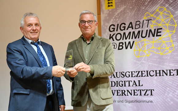 Verleihung Gigabitkommune@BW