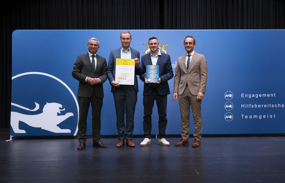 Ehrenamt Auszeichnung ehrenamtsfreundliche Arbeitgeber Kuppenheim Bevölkerungsschutz Auszeichnung