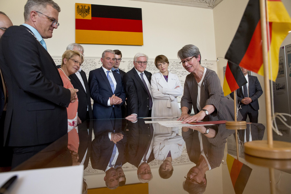 Impressionen des Besuchs von Bundespräsident Frank Walter Steinmeier in Baden-Württemberg