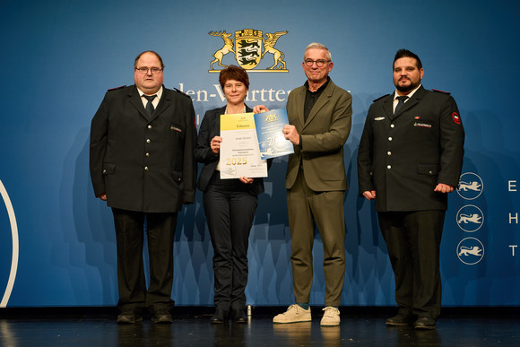 Feierstunde zur Auszeichnung ehrenamtsfreundlicher Arbeitgeber im Bevölkerungsschutz