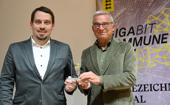 Verleihung Gigabitkommune@BW