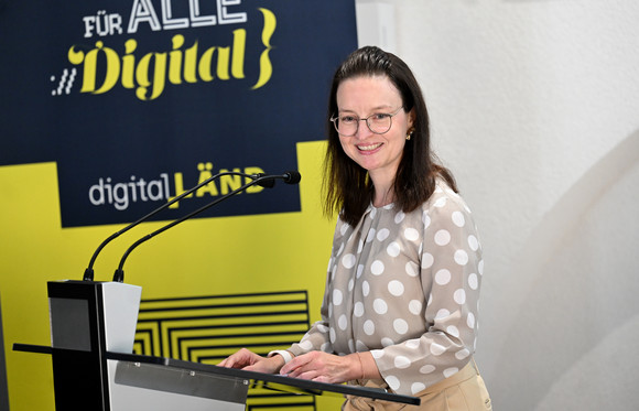 Auszeichnung der Gigabitkommunen mit Herrn Minister