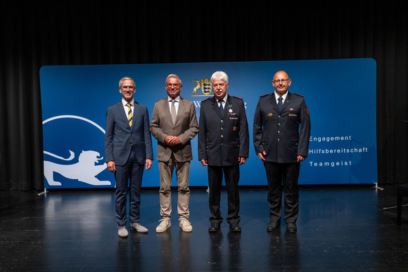 Bevölkerungsschutz Verleihung des Bevölkerungsschutz-Ehrenzeichens Verleihung Bevölkerungsschutz-Ehrenzeichen 2025