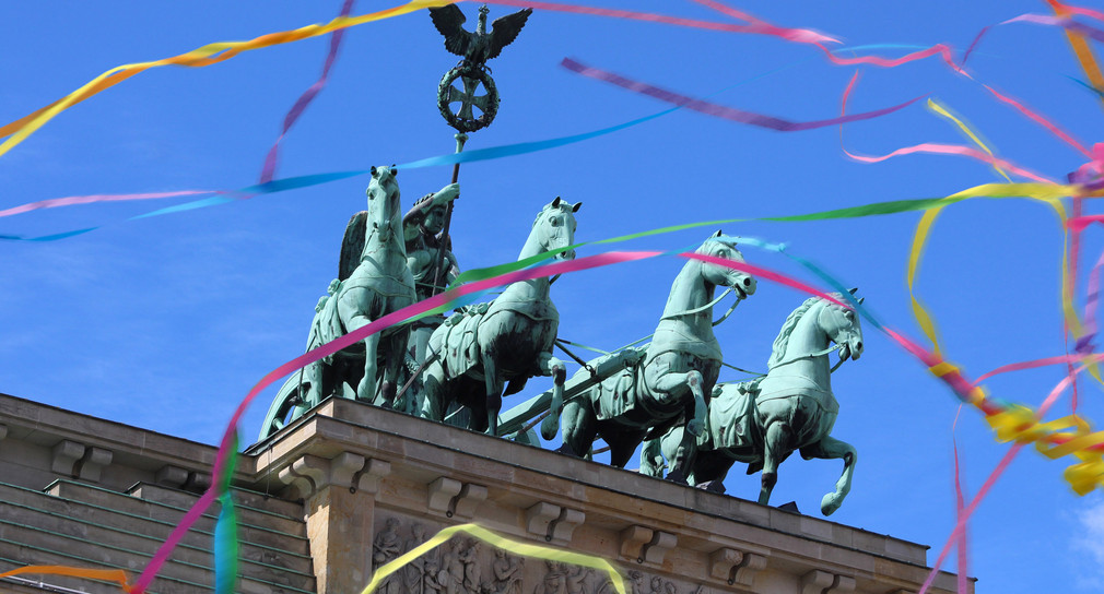 Brandenburger Tor in Berlin.