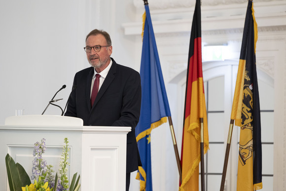 Verleihung der Bevölkerungsschutz-Einsatzmedaille Unwetter 2024