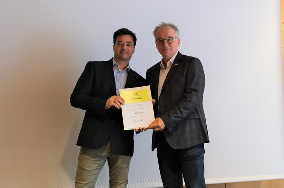 Digitalisierung Förderung des Breitbandausbaus Übergabe der Breitbandförderbescheide im Innenministerium am 05.05.2025