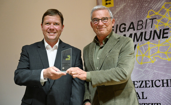 Verleihung Gigabitkommune@BW