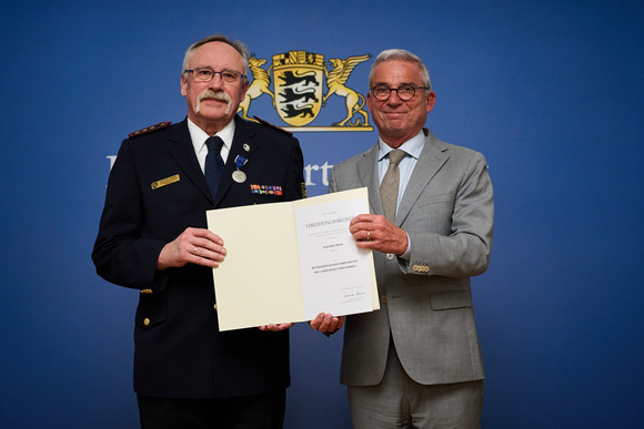 Verleihung des Bevölkerungsschutz Ehrenzeichen