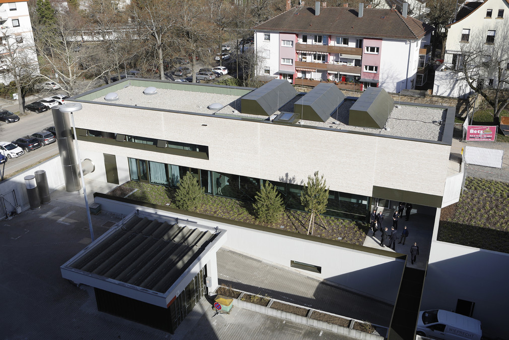Neubau des Schieß- und Einsatztrainingszentrums am Polizeipräsidium Heilbronn.
