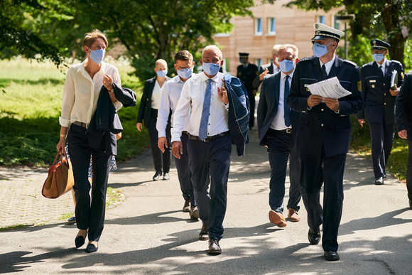 Rundgang durch die Polizeihochschule Biberach