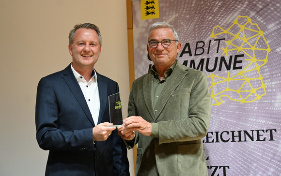 Verleihung Gigabitkommune@BW