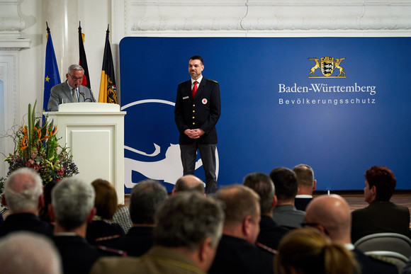 Verleihung des Bevölkerungsschutz Ehrenzeichen