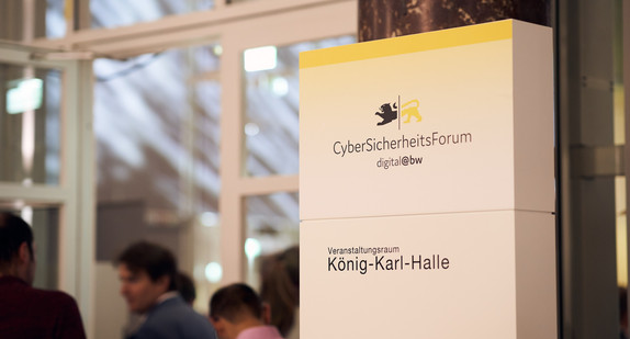 1. CyberSicherheitsForum im Haus der Wirtschaft. (Bild: © Steffen Schmid)