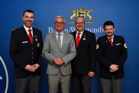Verleihung des Bevölkerungsschutz Ehrenzeichen