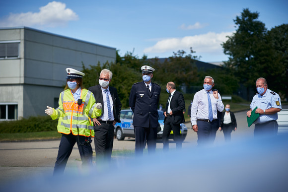 Rundgang durch die Polizeihochschule Biberach