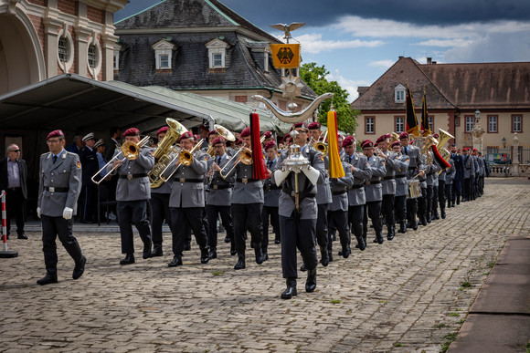 Bundeswehr Feierliches Gelöbnis in Bruchsal