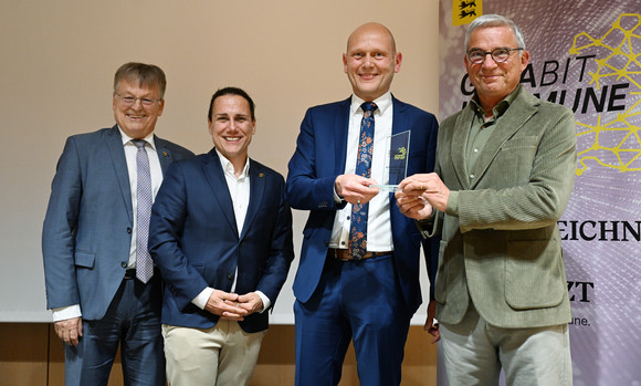 Verleihung Gigabitkommune@BW