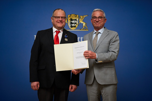 Verleihung des Bevölkerungsschutz Ehrenzeichen