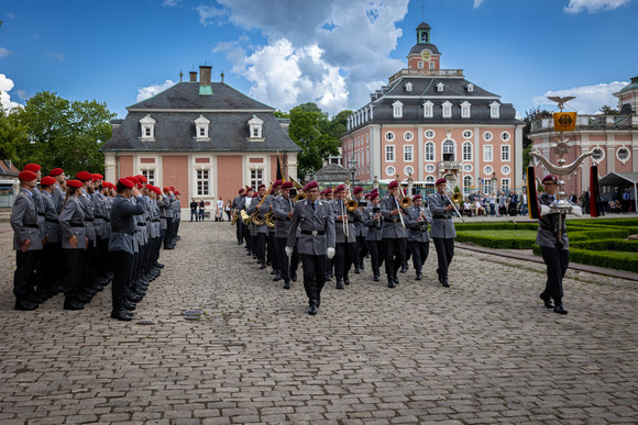 Bundeswehr Feierliches Gelöbnis in Bruchsal