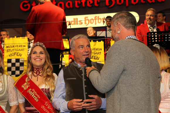 Stv. Ministerpräsident und Innenminister Thomas Strobl bei der Waseneröffnung.