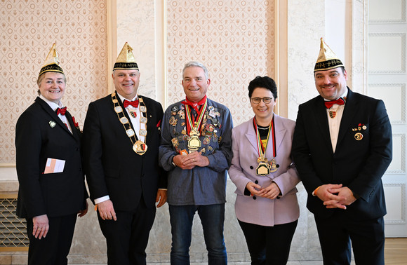 Närrischer Staatsempfang mit Stv. Ministerpräsidenten und Innenminister Thomas Strobl