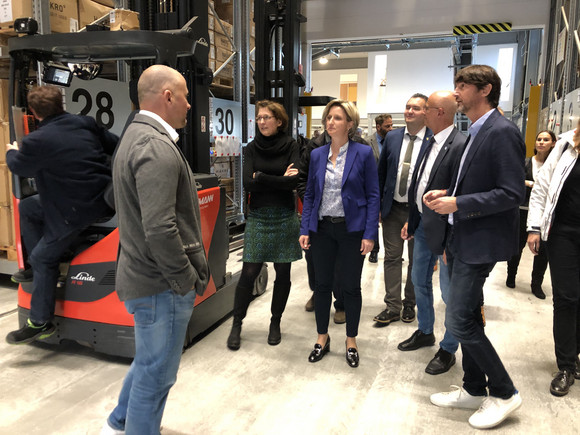 Kreisbereisung Ministerin besucht Landkreis Schwäbisch Hall Ministerin Hoffmeister-Kraut zu Besuch bei Hakro