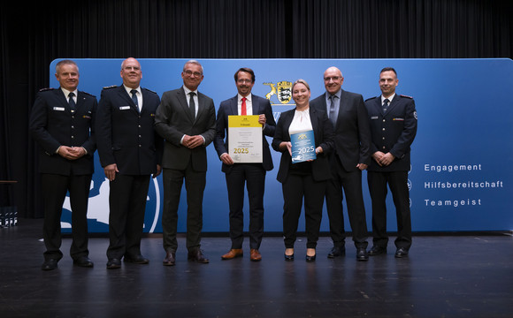 Ehrenamt Auszeichnung ehrenamtsfreundliche Arbeitgeber Kuppenheim Bevölkerungsschutz Auszeichnung