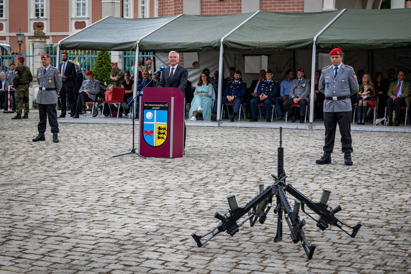 Bundeswehr Feierliches Gelöbnis in Bruchsal