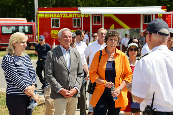 Katastrophenschutzübung in Külsheim