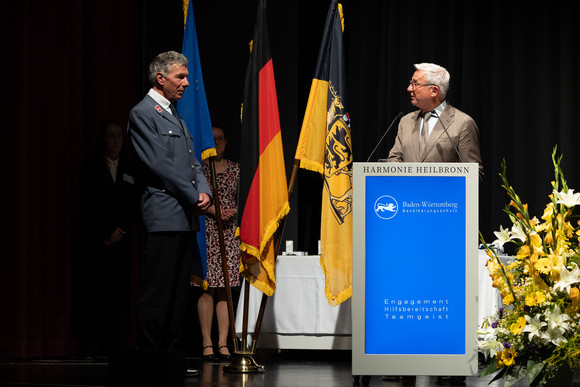 Bevölkerungsschutz Verleihung des Bevölkerungsschutz-Ehrenzeichens Verleihung Bevölkerungsschutz-Ehrenzeichen 2025