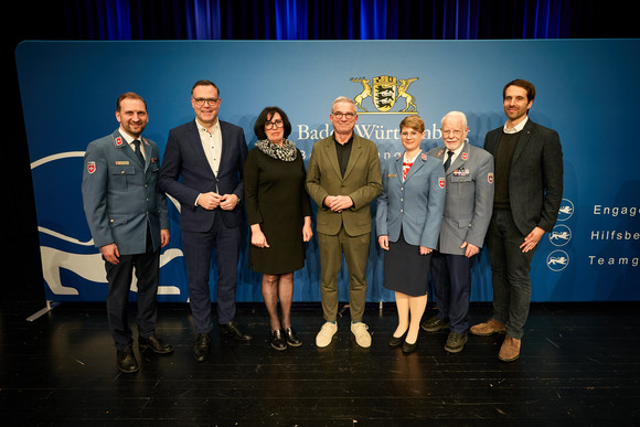 Feierstunde zur Auszeichnung ehrenamtsfreundlicher Arbeitgeber im Bevölkerungsschutz