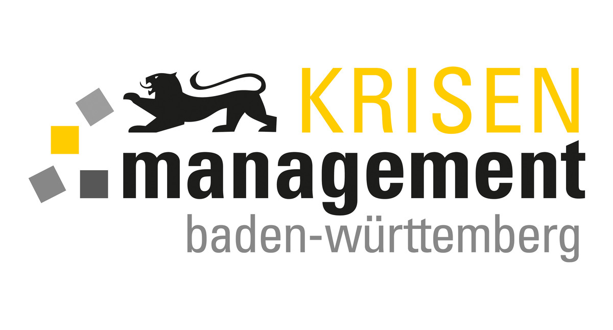 Logo des Krisenmanagements Baden-Württembergs.