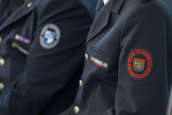 Verleihung der Bevölkerungsschutz-Einsatzmedaille Unwetter 2024