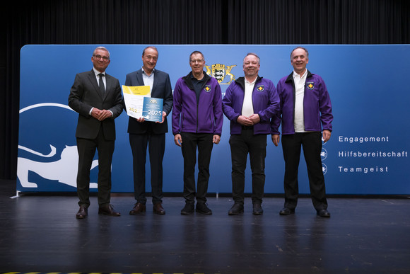 Ehrenamt Auszeichnung ehrenamtsfreundliche Arbeitgeber Kuppenheim Bevölkerungsschutz Auszeichnung