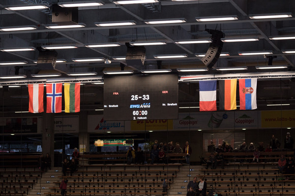 Europäische Polizeimeisterschaft im Handball der Frauen - Siegesfeier