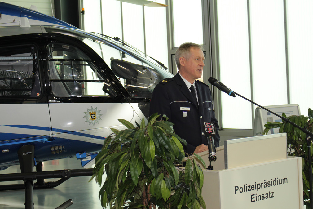 Thomas Mürder, Präsident des Polizeipräsidiums Einsatz