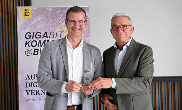 Verleihung Gigabitkommune@BW